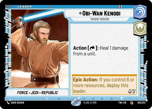 Obi-Wan Kenobi - Patient Mentor [Twilight of the Republic] 003/257