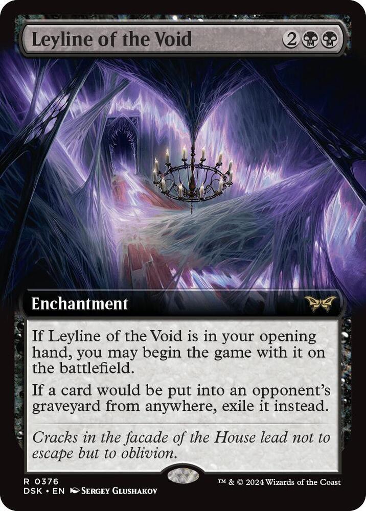 Leyline of the Void (Extended Art) [Duskmourn: House of Horror] 376