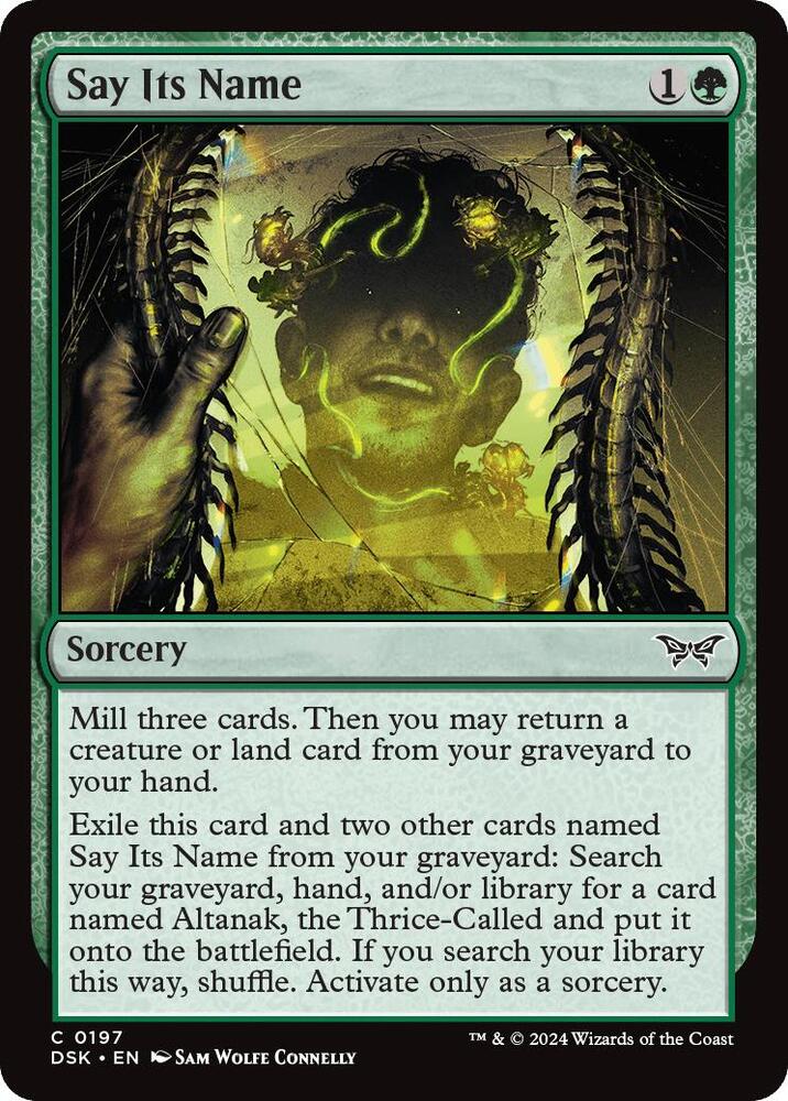 Say Its Name [Duskmourn: House of Horror] 197