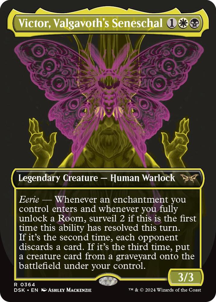 Victor, Valgavoth's Seneschal (Showcase) [Duskmourn: House of Horror] 364