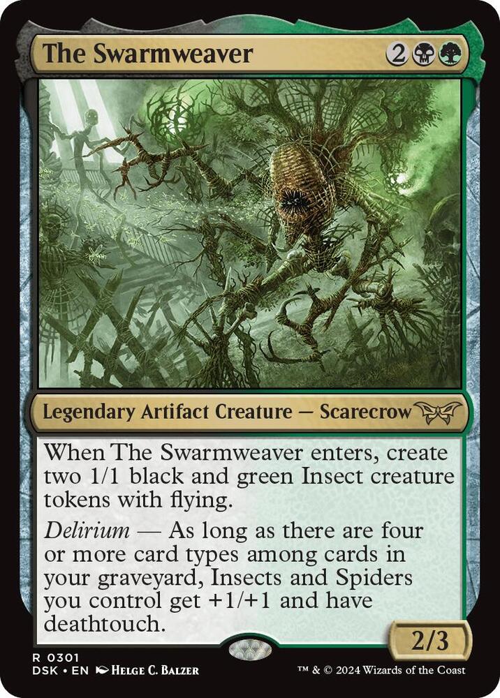 The Swarmweaver (0301) [Duskmourn: House of Horror] 301