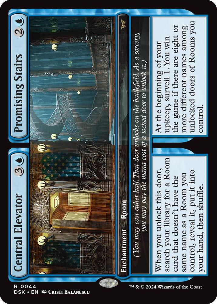 Central Elevator // Promising Stairs [Duskmourn: House of Horror] 44