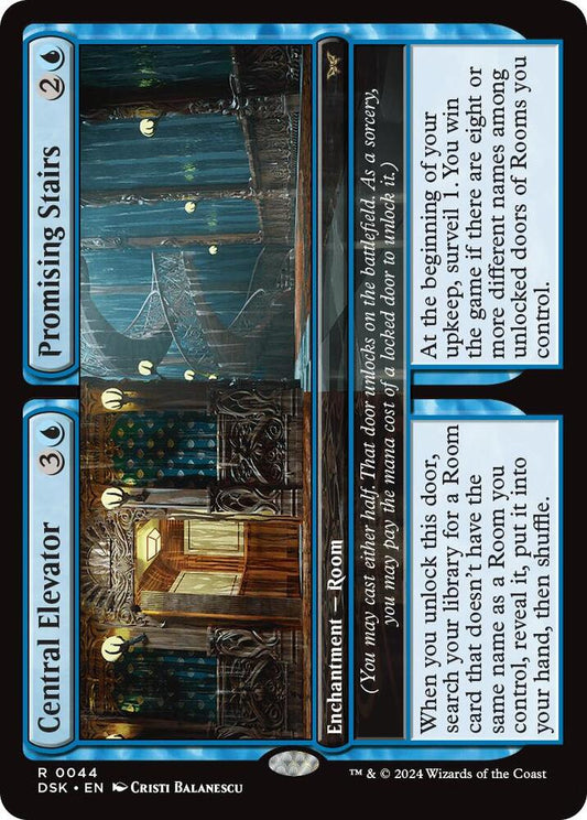 Central Elevator // Promising Stairs [Duskmourn: House of Horror] 44