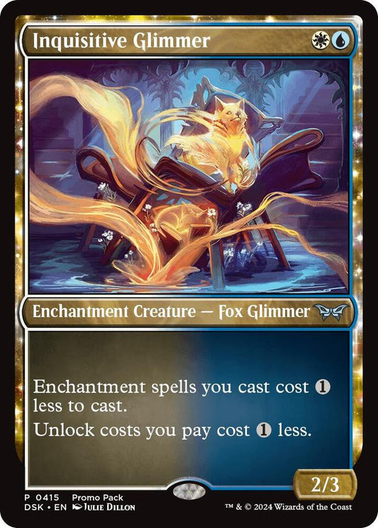 Inquisitive Glimmer [Promo Pack: Duskmourn: House of Horror] 415