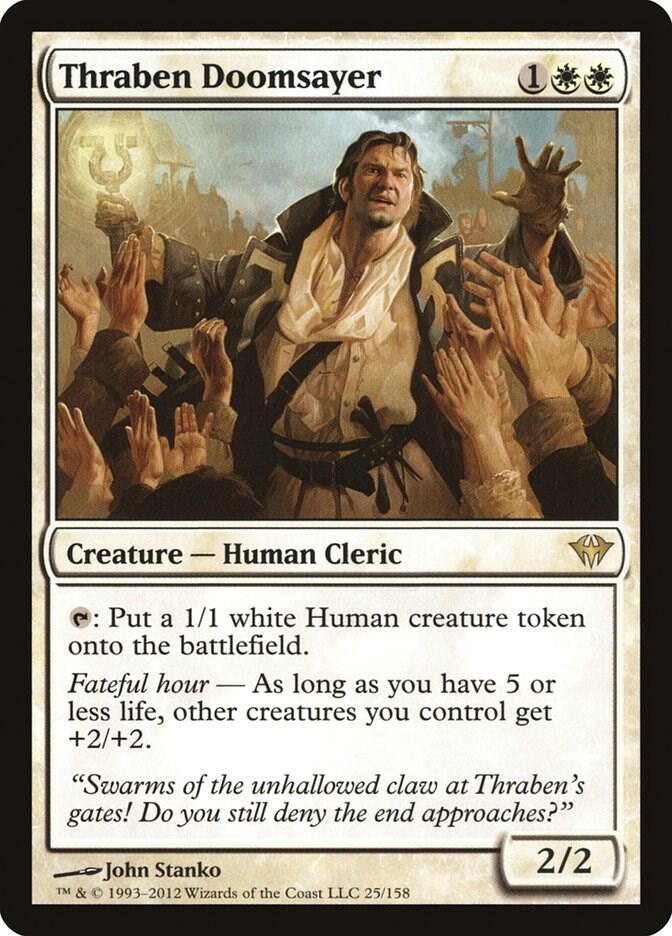 Thraben Doomsayer [Dark Ascension] 25
