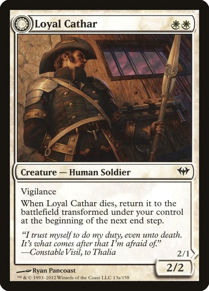 Loyal Cathar [Dark Ascension] 13