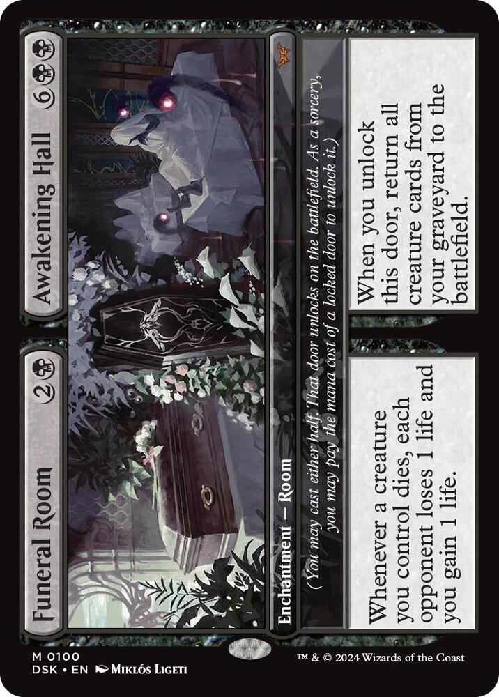 Funeral Room // Awakening Hall [Duskmourn: House of Horror] 100