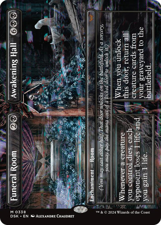 Funeral Room // Awakening Hall (Borderless) [Duskmourn: House of Horror] 338