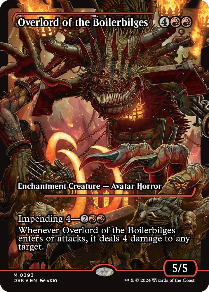 Overlord of the Boilerbilges (Showcase) [Duskmourn: House of Horror] 393