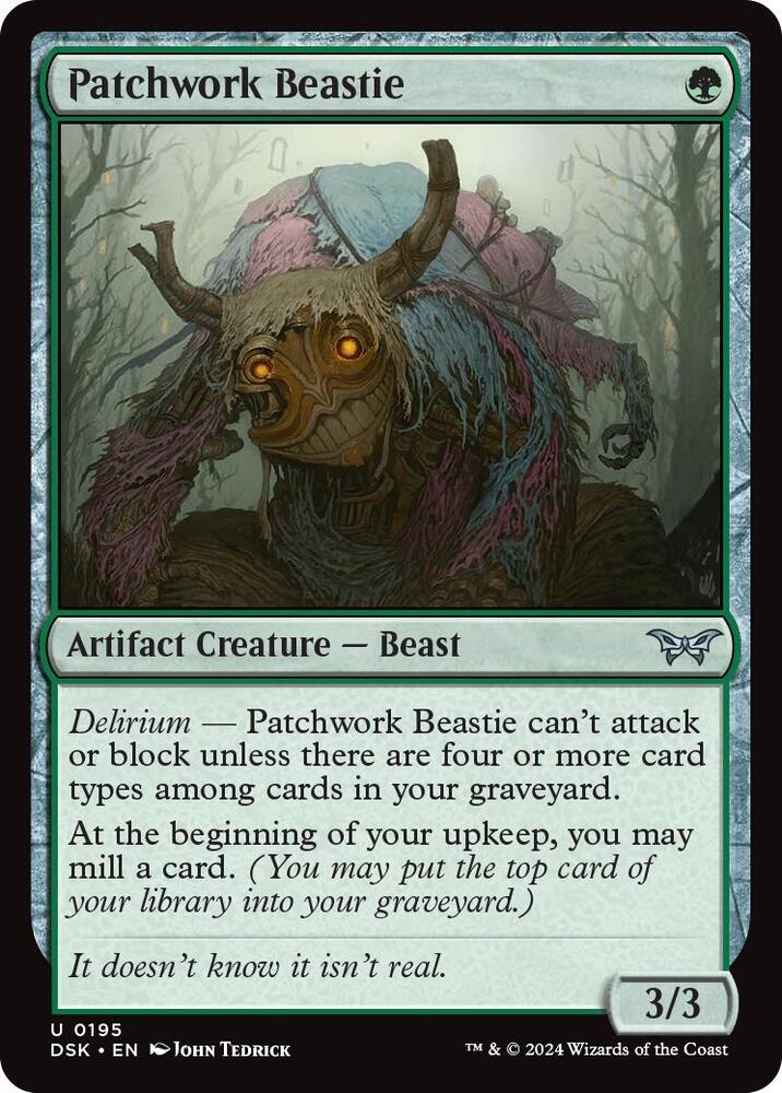 Patchwork Beastie [Duskmourn: House of Horror] 195