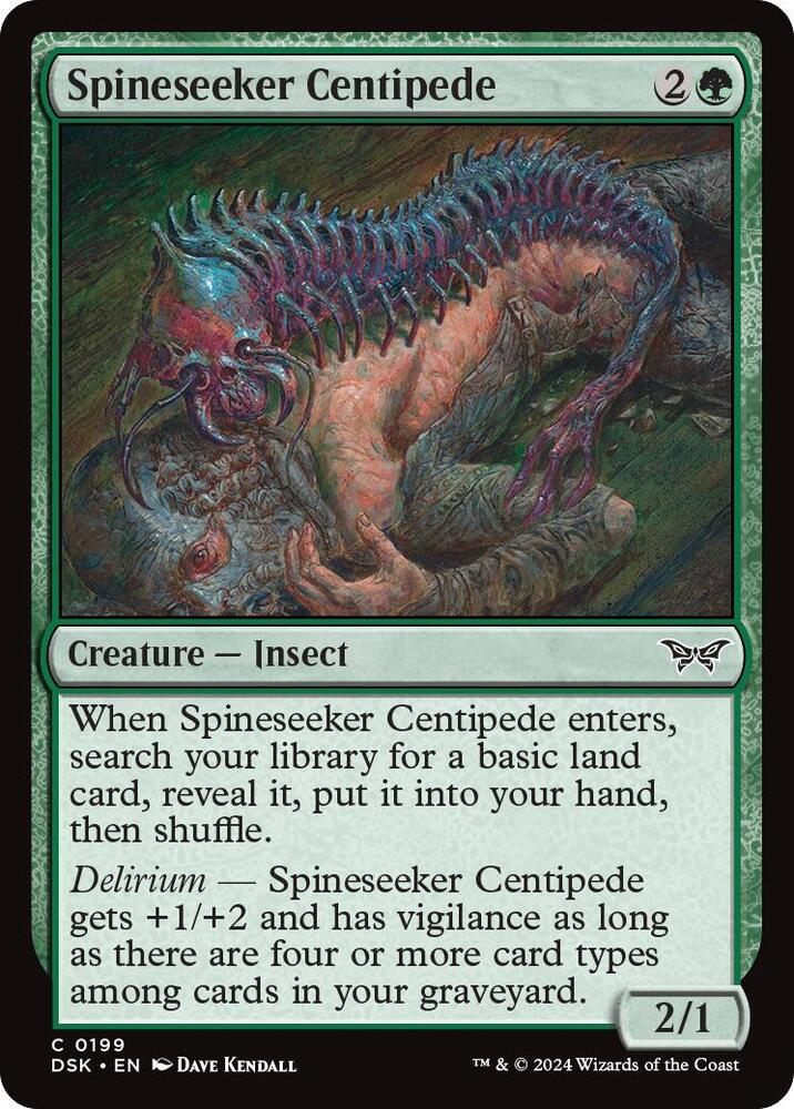 Spineseeker Centipede [Duskmourn: House of Horror] 199