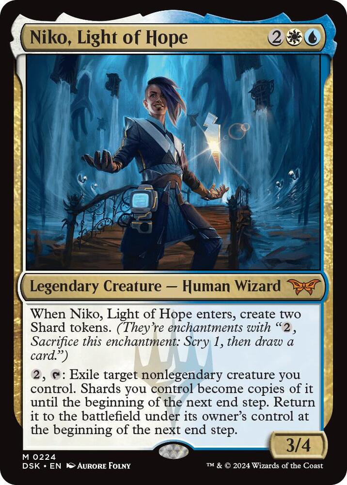 Niko, Light of Hope [Duskmourn: House of Horror] 224