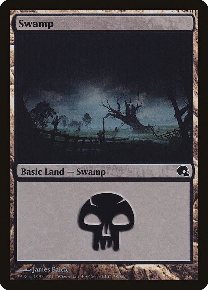 Swamp (28) [Premium Deck Series: Graveborn] 28