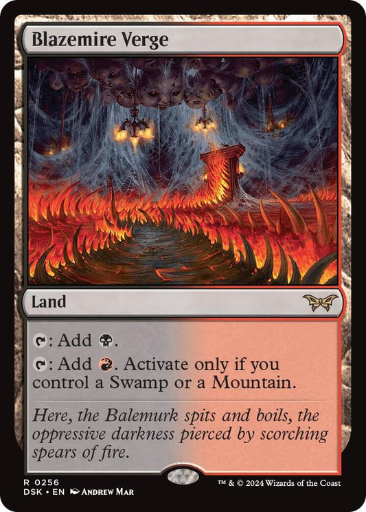 Blazemire Verge [Duskmourn: House of Horror] 256