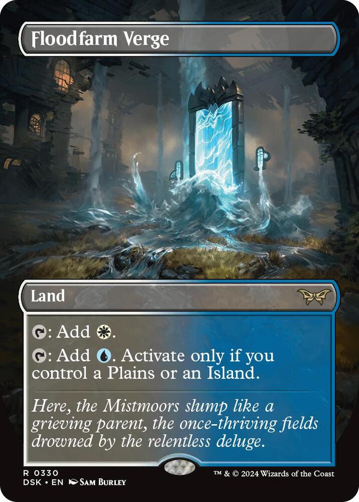 Floodfarm Verge (Borderless) [Duskmourn: House of Horror] 330