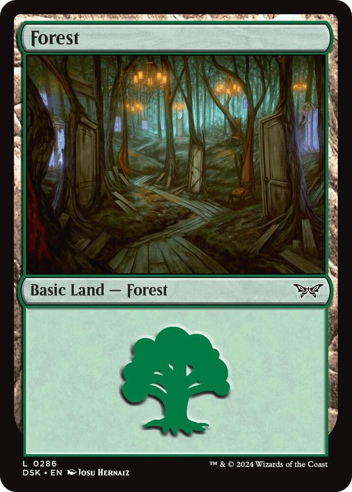 Forest (0286) [Duskmourn: House of Horror] 286