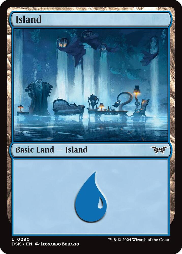 Island (0280) [Duskmourn: House of Horror] 280