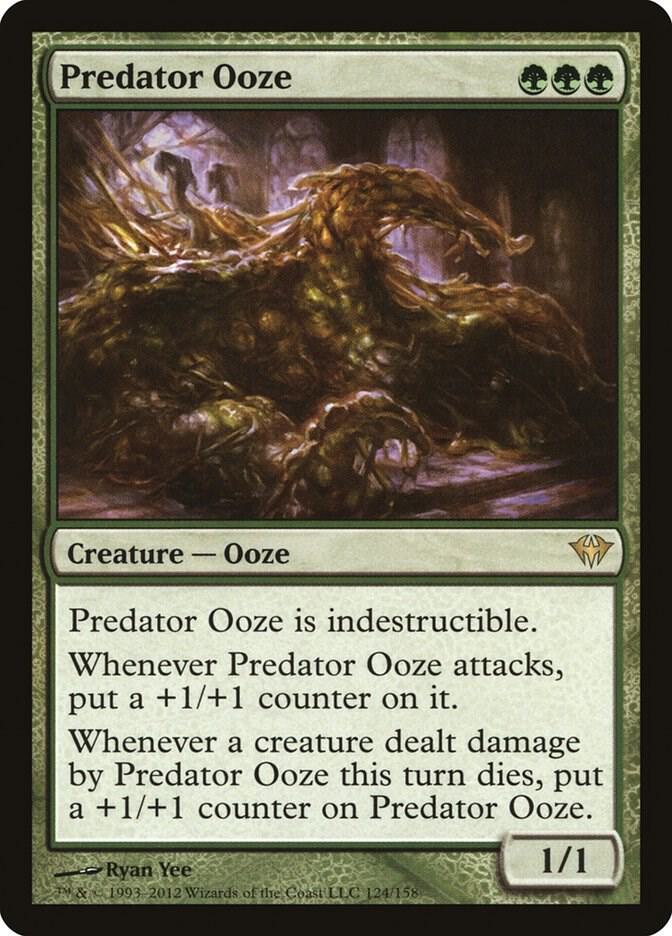 Predator Ooze [Dark Ascension] 124