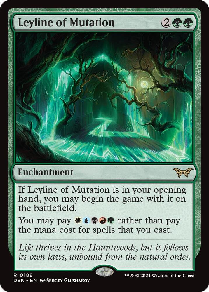 Leyline of Mutation [Duskmourn: House of Horror] 188