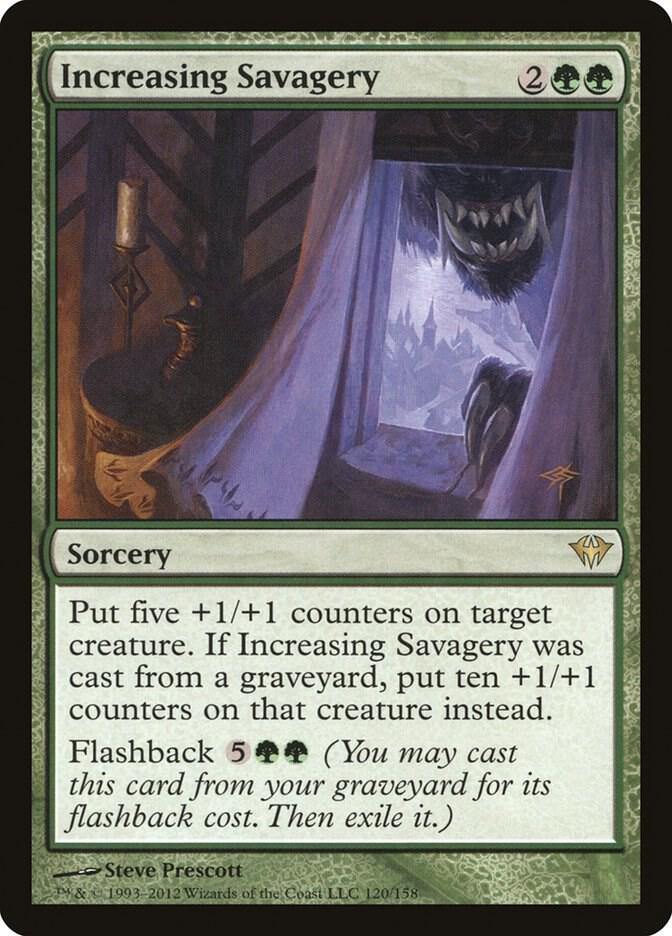 Increasing Savagery [Dark Ascension] 120