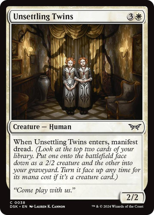 Unsettling Twins [Duskmourn: House of Horror] 38