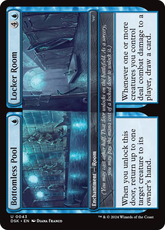 Bottomless Pool // Locker Room [Duskmourn: House of Horror] 43