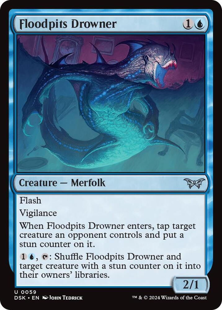 Floodpits Drowner [Duskmourn: House of Horror] 59