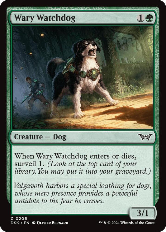 Wary Watchdog [Duskmourn: House of Horror] 206