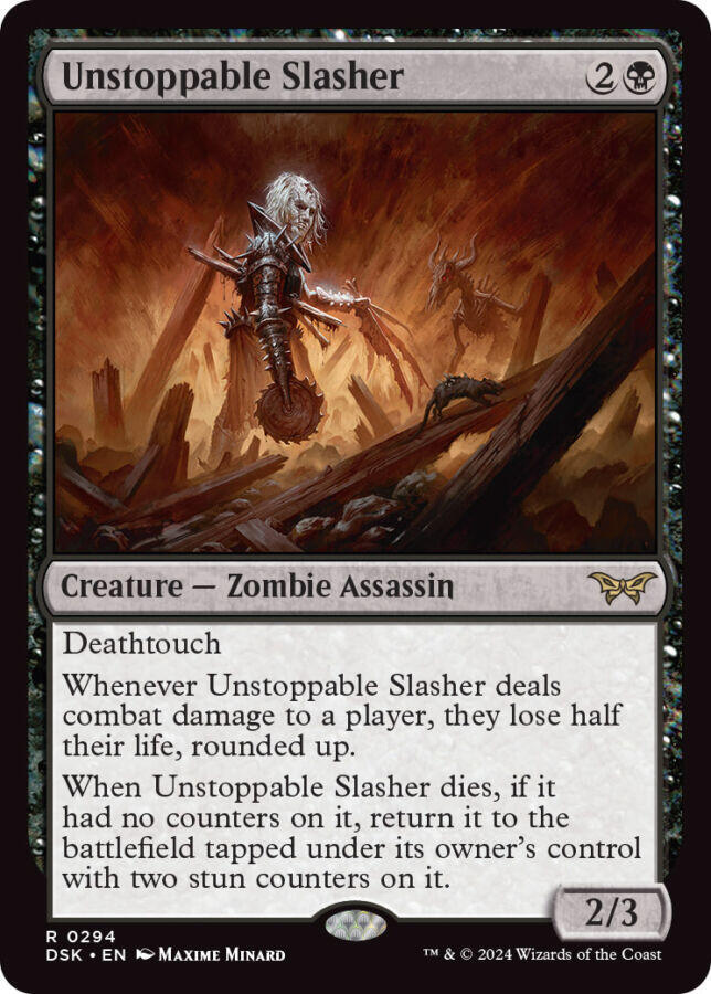 Unstoppable Slasher (0294) [Duskmourn: House of Horror] 294