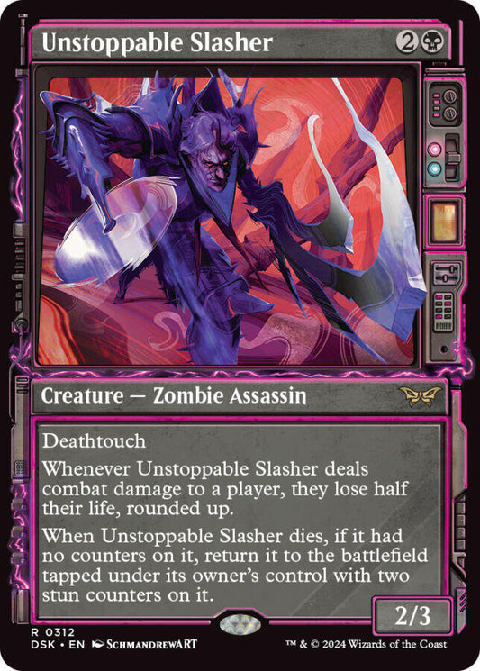 Unstoppable Slasher (Showcase) [Duskmourn: House of Horror] 312