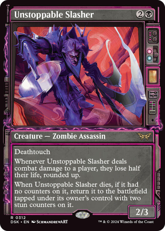 Unstoppable Slasher (Showcase) [Duskmourn: House of Horror] 312