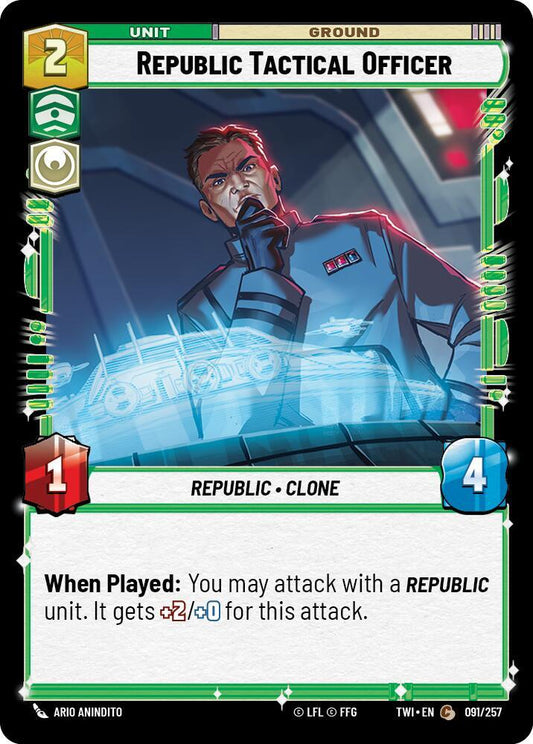 Republic Tactical Officer [Twilight of the Republic] 091/257