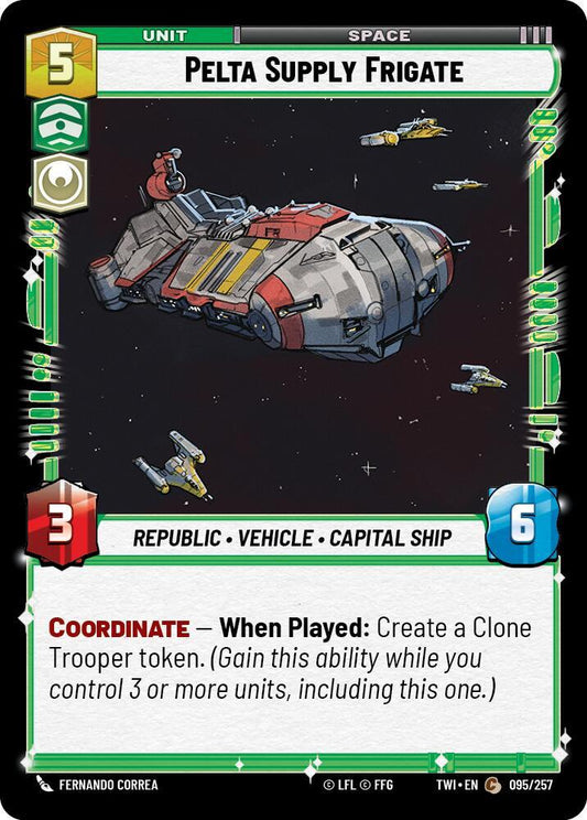 Pelta Supply Frigate [Twilight of the Republic] 095/257