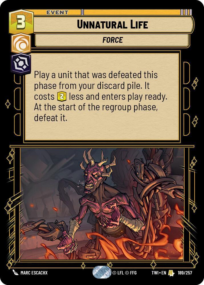 Unnatural Life [Twilight of the Republic] 189/257