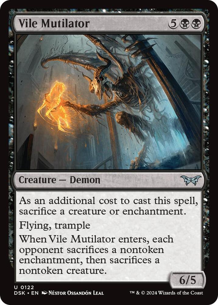 Vile Mutilator [Duskmourn: House of Horror] 122