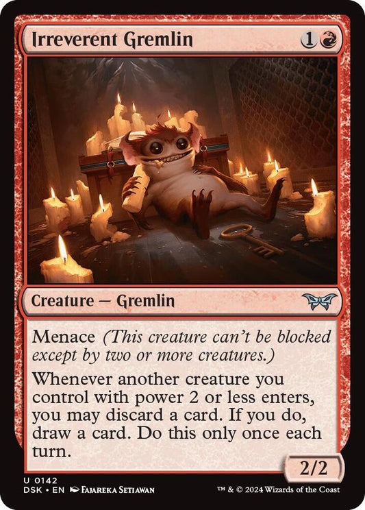 Irreverent Gremlin [Duskmourn: House of Horror] 142