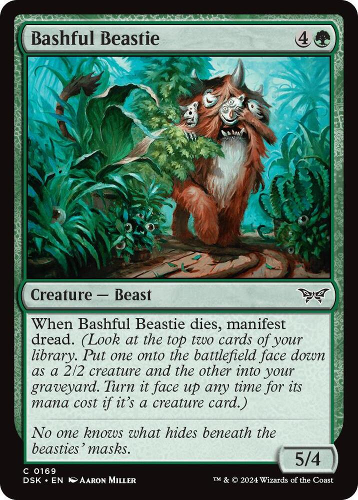 Bashful Beastie [Duskmourn: House of Horror] 169