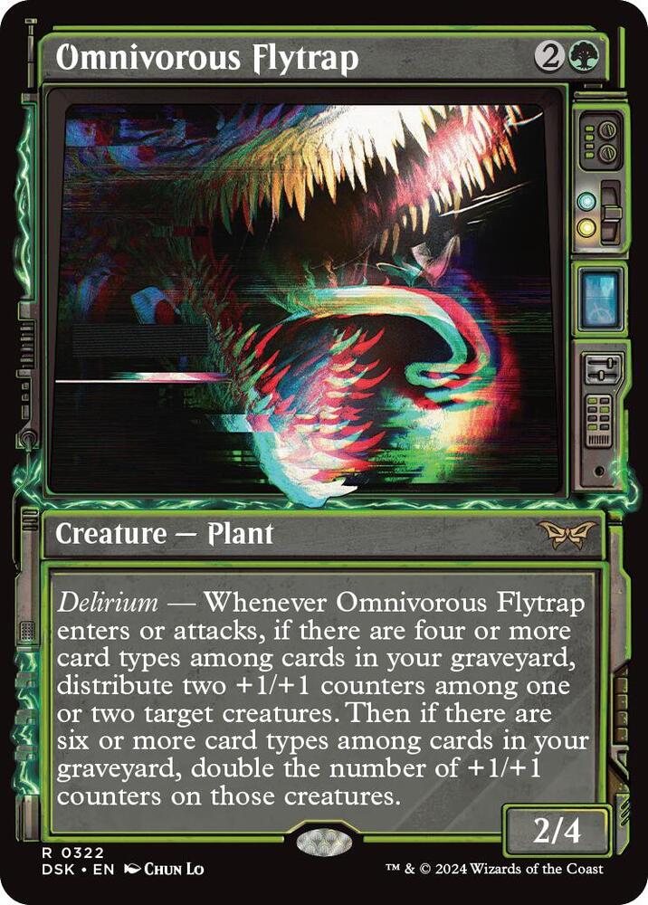 Omnivorous Flytrap (Showcase) [Duskmourn: House of Horror] 322