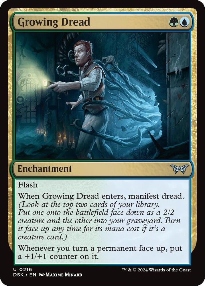 Growing Dread [Duskmourn: House of Horror] 216