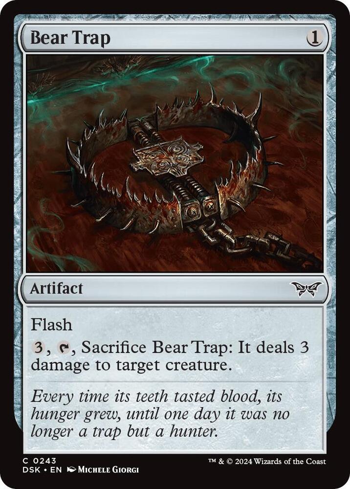 Bear Trap [Duskmourn: House of Horror] 243