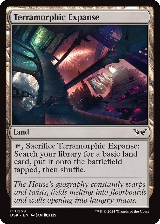 Terramorphic Expanse [Duskmourn: House of Horror] 269