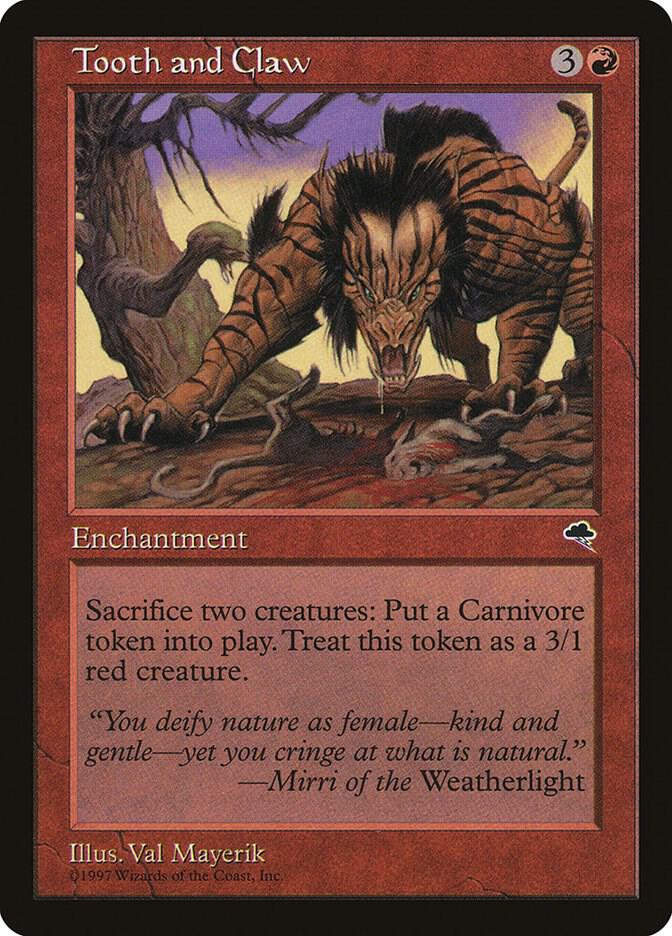 Tooth and Claw [Tempest] 210
