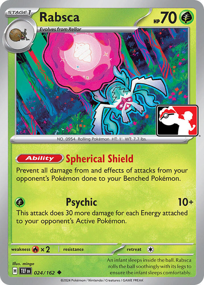 Rabsca - 024/162 [Prize Pack Series Cards] 024/162