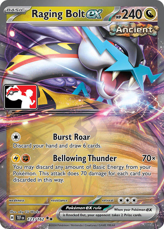 Raging Bolt ex - 123/162 [Prize Pack Series Cards] 123/162