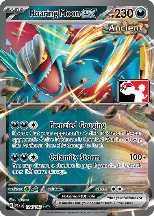 Roaring Moon ex - 124/182 [Prize Pack Series Cards] 124/182