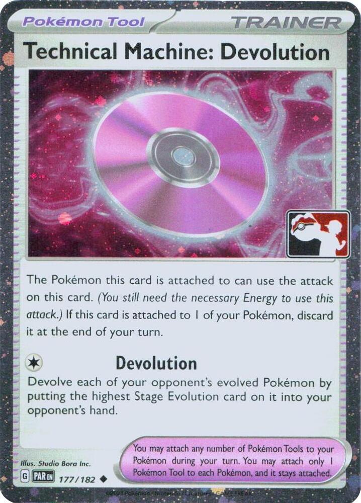 Technical Machine: Devolution - 177/182 (Cosmos Holo) [Prize Pack Series Cards] 177/182