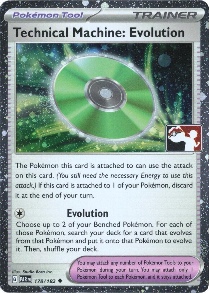 Technical Machine: Evolution - 178/182 (Cosmos Holo) [Prize Pack Series Cards] 178/182