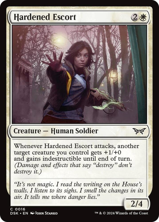 Hardened Escort [Duskmourn: House of Horror] 16