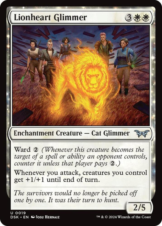 Lionheart Glimmer [Duskmourn: House of Horror] 19