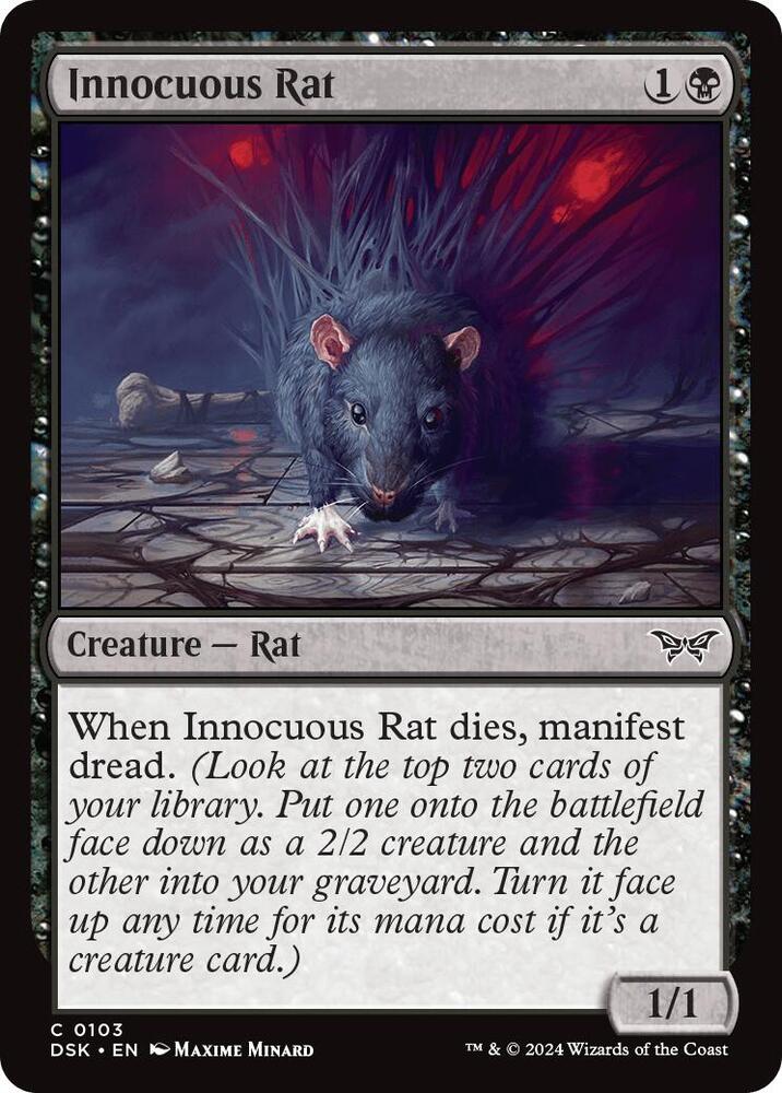 Innocuous Rat [Duskmourn: House of Horror] 103